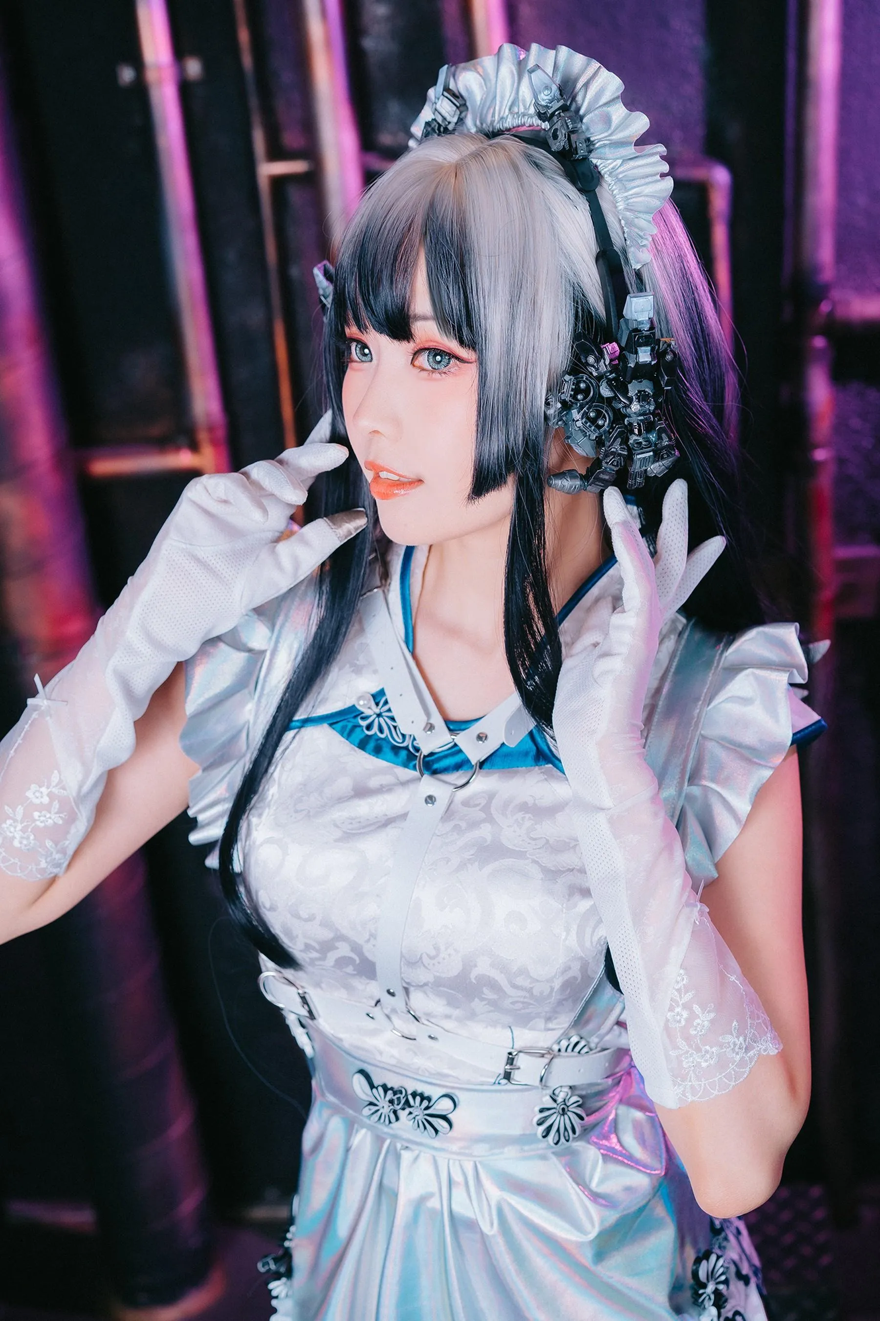 ElyEE子 – NO.118 賽博女僕 Violane青輝石 [29P]插图3